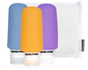 TravelMore Navulbare Silicone Reisflesjes